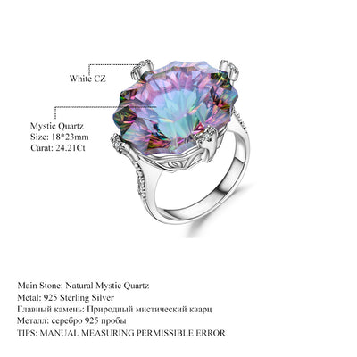Anillo de Piedras Preciosas de Formas Especiales para Mujer - Joyería de Lujo Personalizada - Image 6