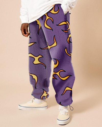 Pantalones Sueltos Estampados Cintura Media para Hombre - Colección Otoño - Image 14