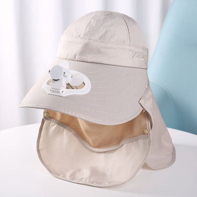 Sombrero para el Sol con Protección UV y Ventilador Integrado - Image 22