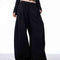 Pantalones Anchos Estilo Estadounidense con Diseño Deconstruido