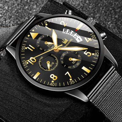 Reloj Concept para Hombre con Correa de Malla y Calendario - Image 29