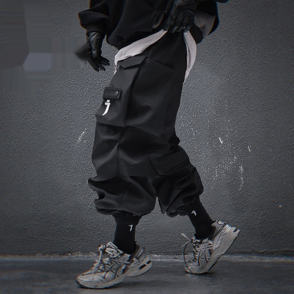 Pantalones Cargo Holgados de Trabajo con Bolsillos Grandes