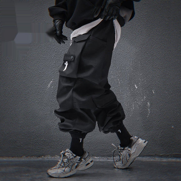 Pantalones Cargo Holgados de Trabajo con Bolsillos Grandes