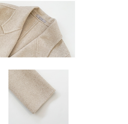 Abrigo Coreano Reversible de Lana Corta - Image 8