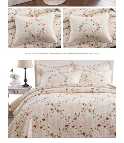 Colcha de Verano en Algodón Blanco con Bordados Elegantes - Image 12