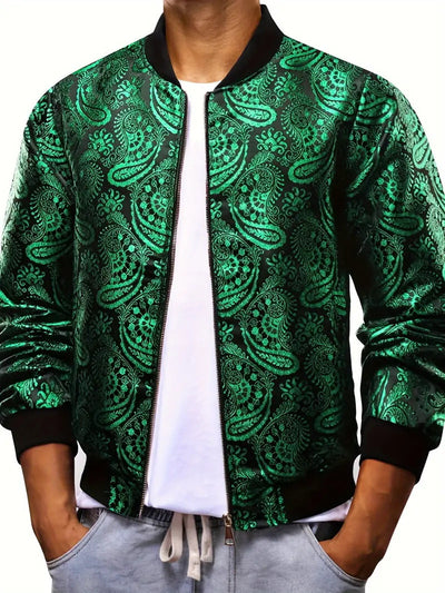 Chaqueta Casual para Hombre con Cuello Alzado Moderno - Image 18