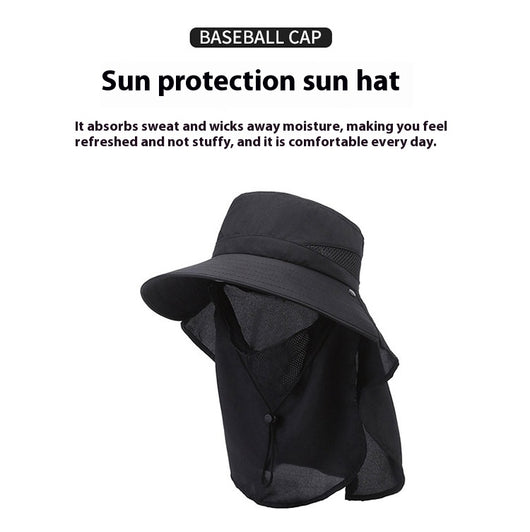 Sombrero Pescador de Ala Ancha con Protección UV para Hombre - Image 14