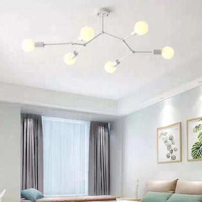 Lámpara de Techo Minimalista de Hierro para Dormitorio y Sala - Image 13