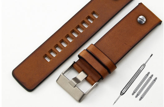 Correa de Reloj de Cuero Retro para Hombre - Image 14