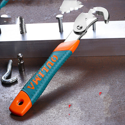 Llave Inglesa Ajustable Multiusos 3 en 1 con Apertura Rápida y Autoapriete - Image 6