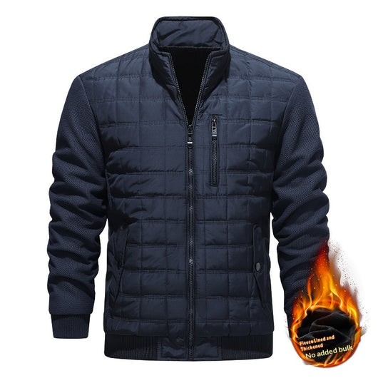 Chaqueta Casual de Cuadros para Hombre - Manga Larga Versátil - Image 3
