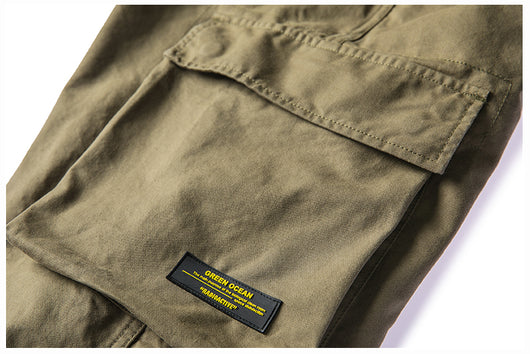 Pantalones Overol con Tirantes Estilo Americano para Hombre - Image 4