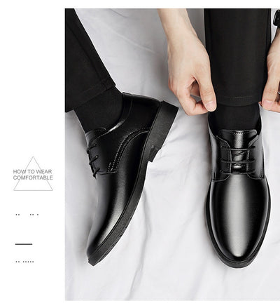 Zapatos de Cuero Casual-Formal Estilo Británico para Jóvenes - Image 23