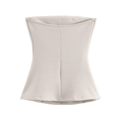 Top Reversible Doble Tela para Mujer - Estilo Europeo y Americano - Image 16