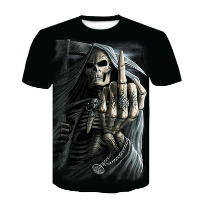 Playera Hombre Manga Corta Estampado 3D Digital - Image 9