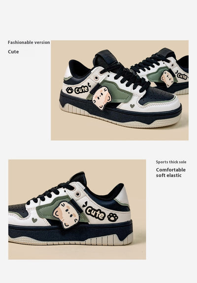 Tenis Casuales para Mujer con Combinación de Colores - Diseño Plano y Cómodo - Image 7
