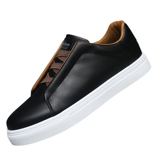 Tenis para Hombre de Color Sólido Cómodos y Antideslizantes - Image 5