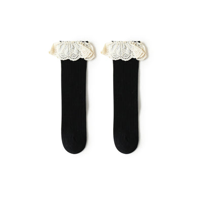 Calcetines sin Talón con Encaje para Otoño e Invierno - Image 8
