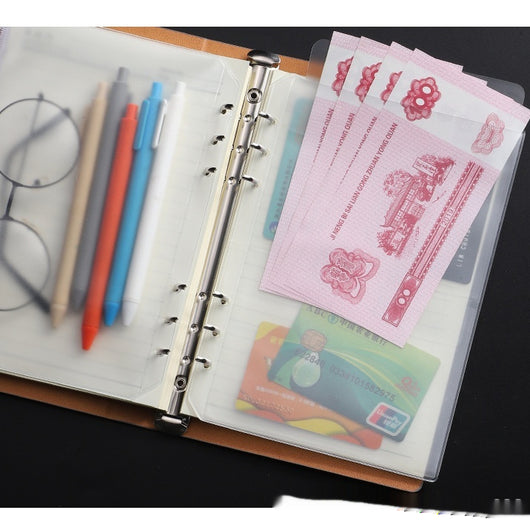 Bolsa Organizadora Transparente con Cierre para Cuadernos A5/A6 y Tarjetas - Image 28