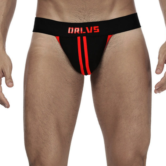 Tanga Masculina Baja Sexy con Doble Cinturón Trasero - Image 14