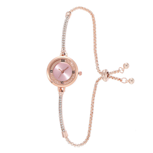 Reloj de Cuarzo para Mujer con Diamantes y Esfera Redonda - Image 8