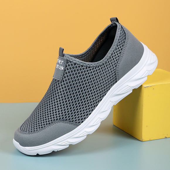 Zapatillas Deportivas Casual Talla Grande Malla Transpirable