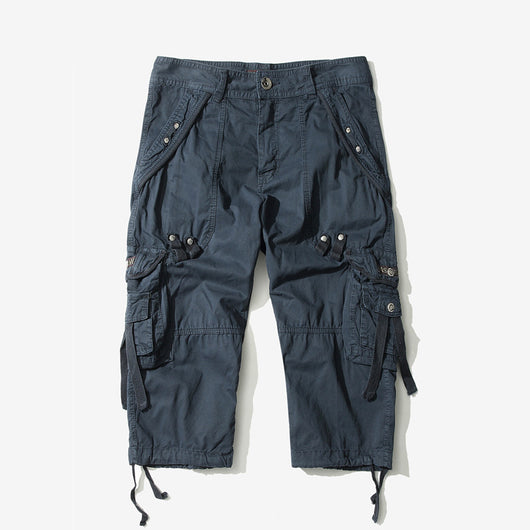 Pantalones Cortos Cargo con Múltiples Bolsillos para Playa - Image 14