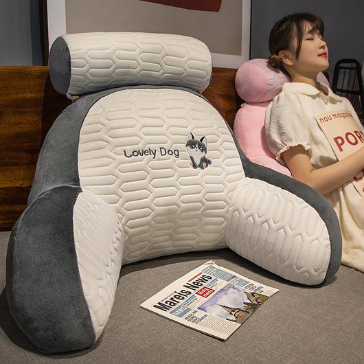 Almohada de Soporte Lumbar Grande con Respaldo Suave