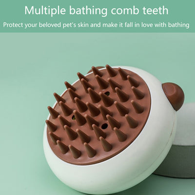 Cepillo de Baño Suave para Mascotas - Diseño Panda con Cerdas Silicona - Image 15
