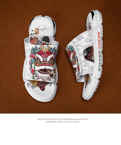 Sandalias y Pantuflas Deportivas para Hombre con Suela Gruesa - Image 20