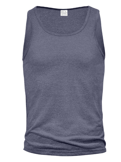 Camiseta Deportiva Hombre Sin Mangas Ajuste I-Strap Colores Sólidos - Image 7