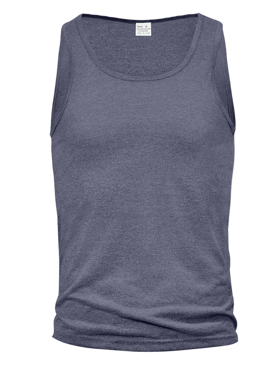 Camiseta Deportiva Hombre Sin Mangas Ajuste I-Strap Colores Sólidos - Image 7