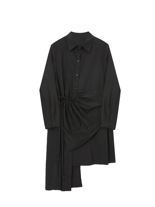 Vestido Camisa Asimétrico con Diseño Exclusivo - Image 8