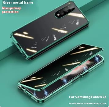 Funda Magnética Plegable con Vidrio Templado para Teléfono - Image 10