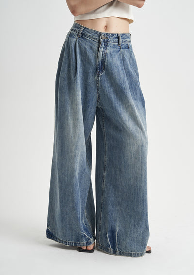 Jeans Sueltos Desteñidos para Otoño - Estilo Casual Moderno - Image 7