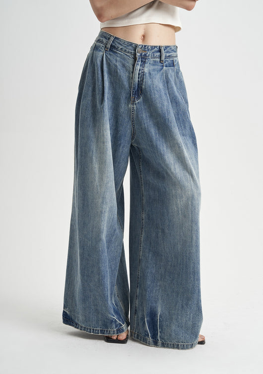 Jeans Sueltos Desteñidos para Otoño - Estilo Casual Moderno - Image 7