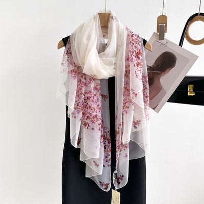 Pañuelo Largo Estampado Versátil para Mujer - Image 19