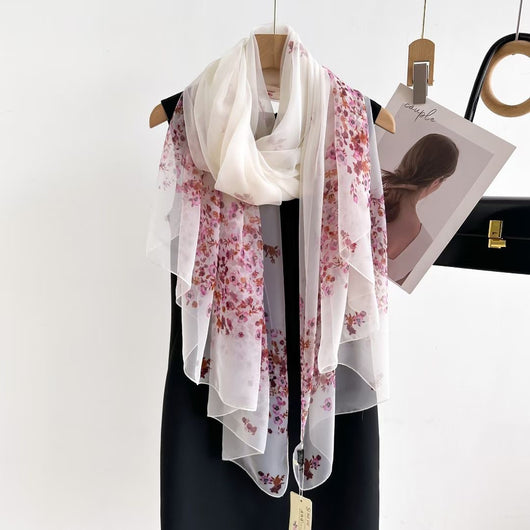 Pañuelo Largo Estampado Versátil para Mujer - Image 19