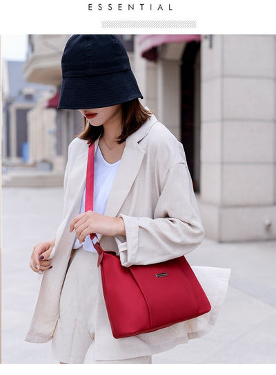 Bolso Bandolera Oxford para Mujer - Elegancia Minimalista y Funcional - Image 16