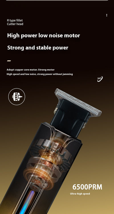 Cortadora de Cabello Eléctrica Profesional Retro con Grabado de Precisión - Image 15