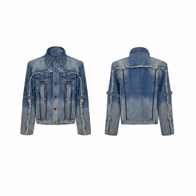Chaqueta Denim Degradado con Lavado Artesanal - Image 11