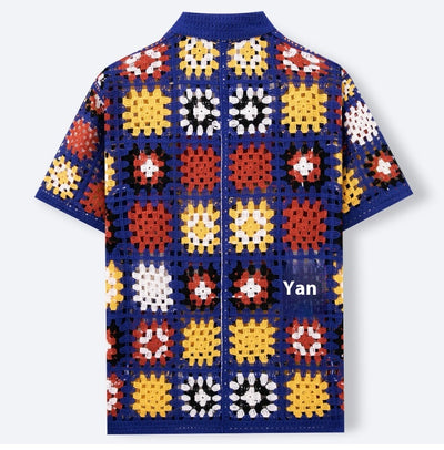 Blusa Tejida a Crochet con Diseño Calado - Image 12