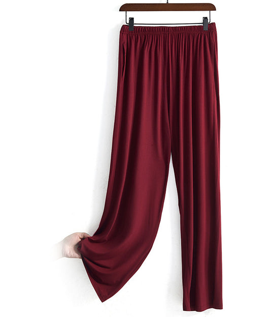 Pantalones Casuales de Algodón Lenzing Amoi Talla Grande para Hombre - Image 3