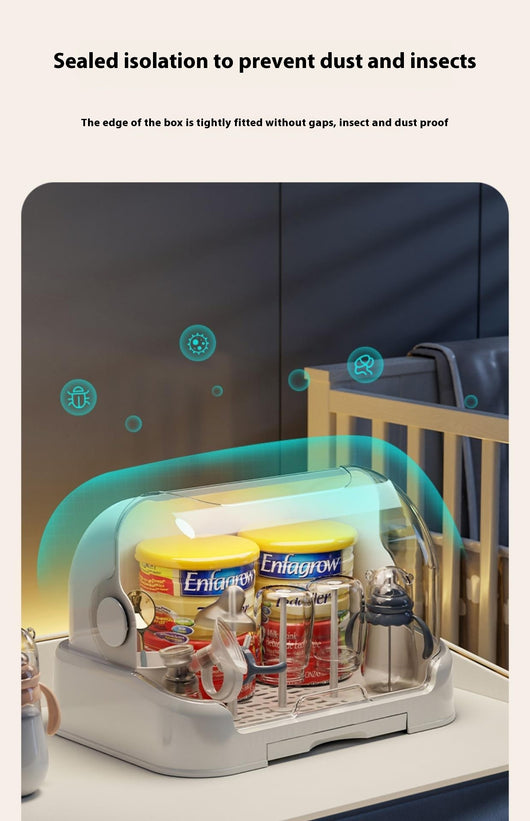 Organizador de Vajilla Infantil con Tapa Antipolvo y Almacenamiento - Image 29
