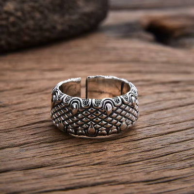 Anillo de Garra de Dragón Retro Masculino - Diseño Audaz y Elegante