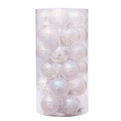 Set de Esferas Navideñas Transparentes con Colgante - Image 7
