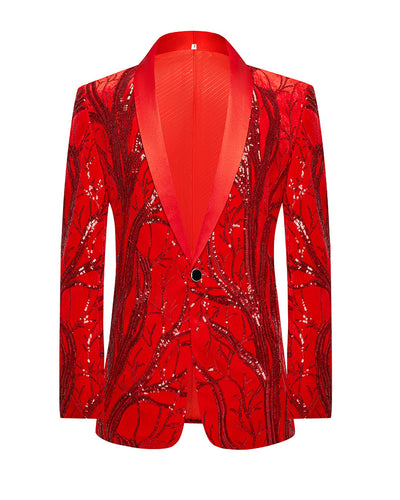 Traje Blazer Lentejuelas Hombre - Chaqueta Versátil Performance - Image 10