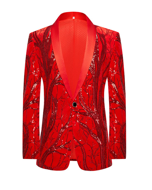 Traje Blazer Lentejuelas Hombre - Chaqueta Versátil Performance - Image 10