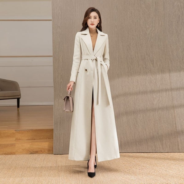 Abrigo de Cashmere Doble Botonadura - Elegancia y Calidez