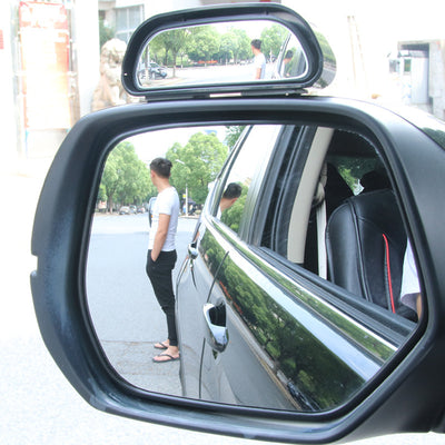 Espejo Retrovisor de Cristal HD con Visión Panorámica